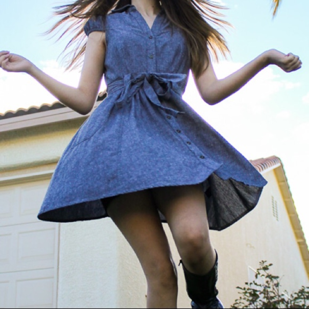 Rhapsody Button-up Dress